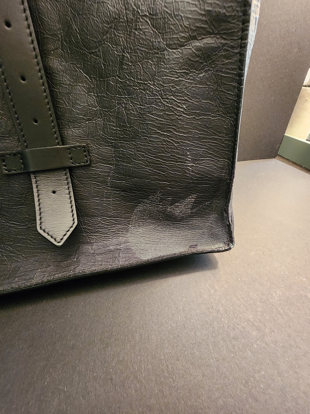Proenza Schouler Leather "Paperbag" Design Shopper Tote, Vintage 2010 Collection - Picture 8 of 15
